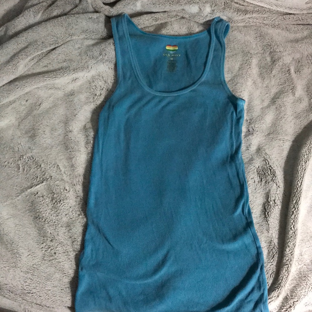 Blue old navy tank top